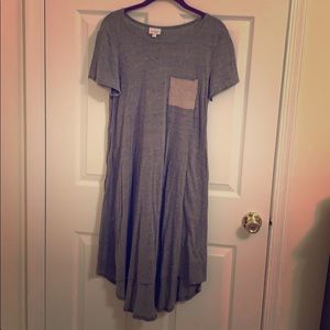 Gray LuLaRoe Carly Dress, size XS